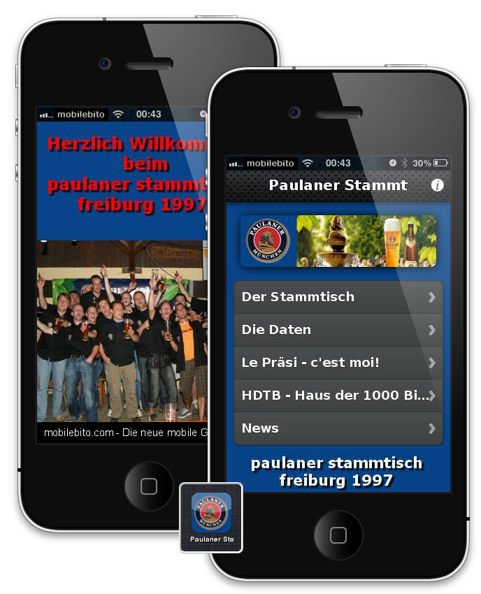 Die mobile App wird aktuell nur unter iPhone, iPod touch und Android unterstützt. Weitere Geräte werden folgen.